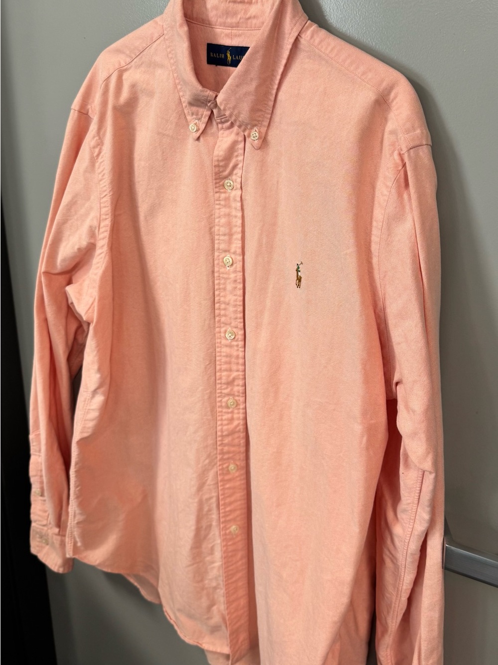 Ralph Lauren Long Sleeve Button-Down Shirt Size XL (runs small)